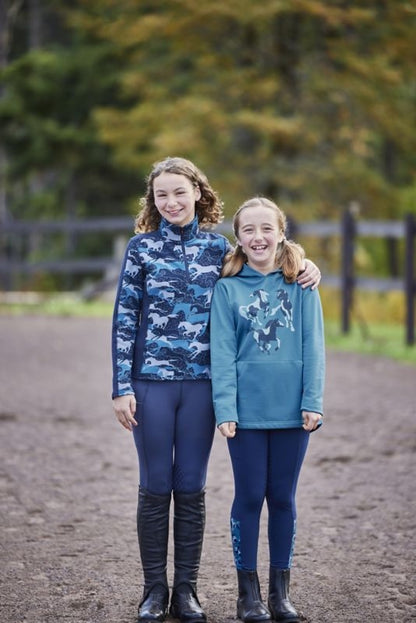 Kerrits Kids Plush Print Fleece Zip