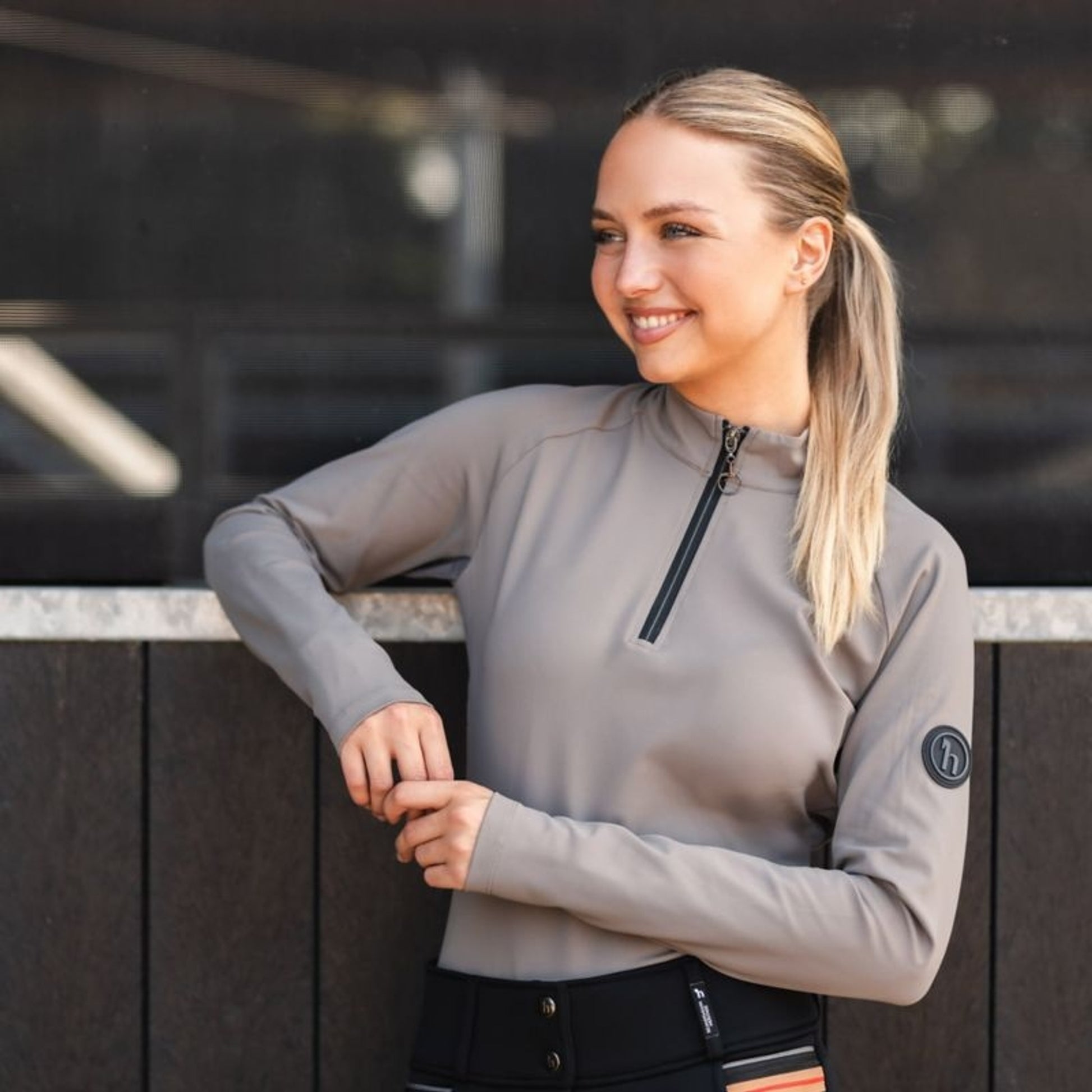 Horze Karla Womens Tech Training Half Zip