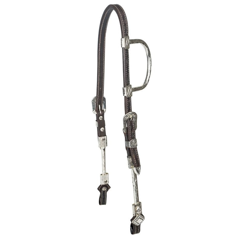 Tabelo One-Ear Tube Trim Show Headstall