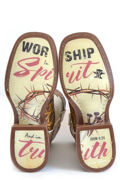 Tin Haul Spirit Sole Sq Toe Boots