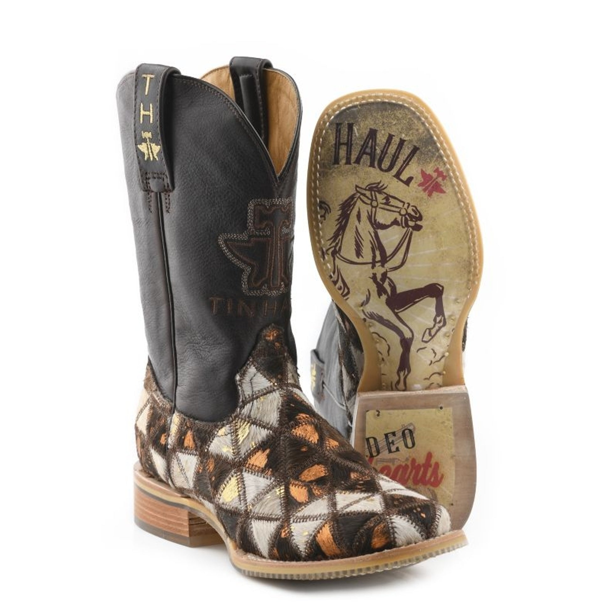 Tin Haul Ladies Shaggy Diamonds Boots
