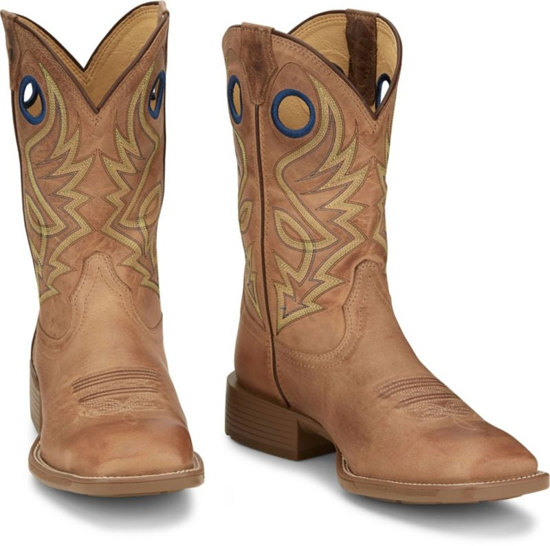 Justin Mens Pickett Square Toe Boots