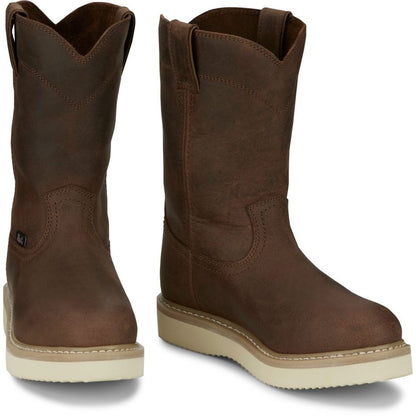 Justin Mens Ram Round Toe Boots