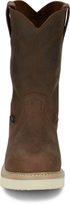 Justin Mens Ram Round Toe Boots