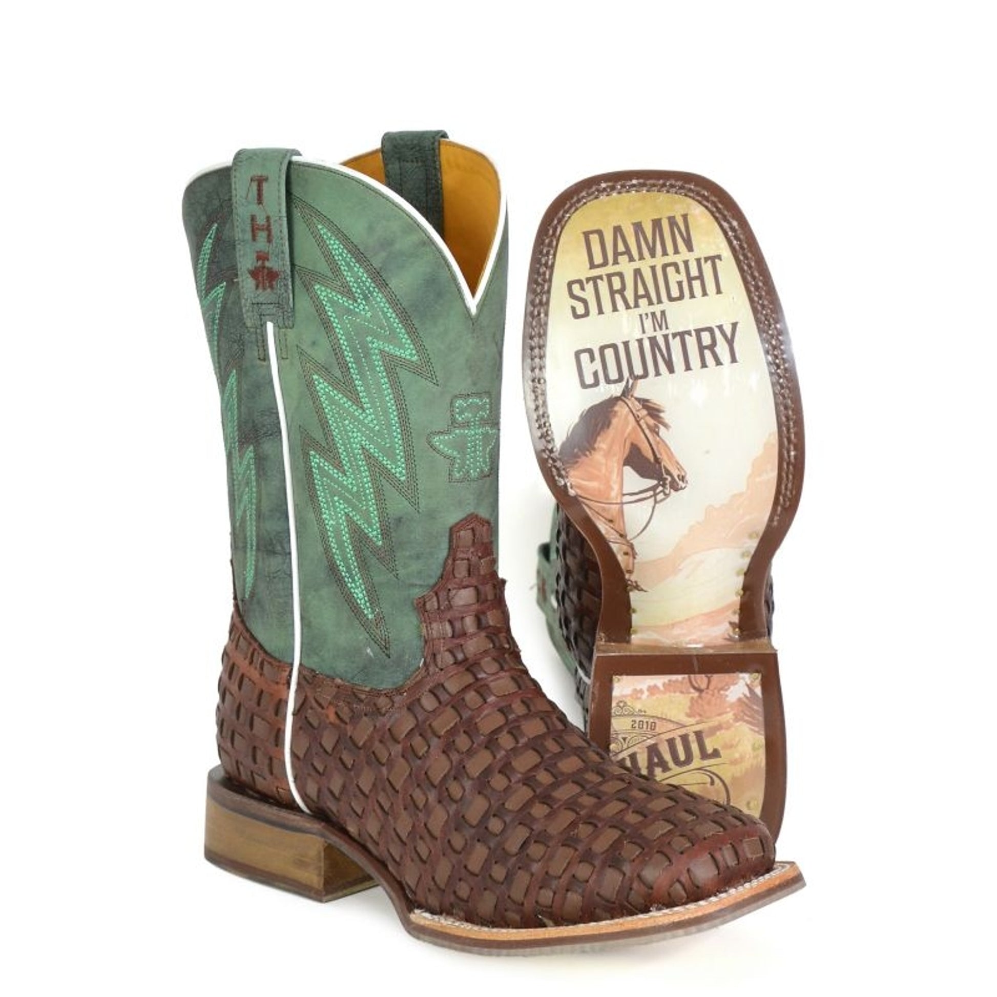 Tin Haul Mens Im Country Sole Boots