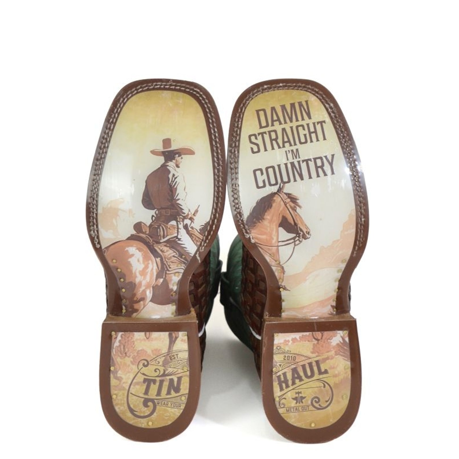 Tin Haul Mens Im Country Sole Boots