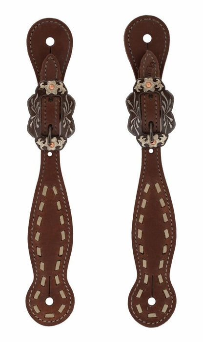 Weaver Buckstitch Dusk Spur Straps