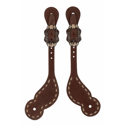 Weaver Buckstitch Dusk Spur Straps