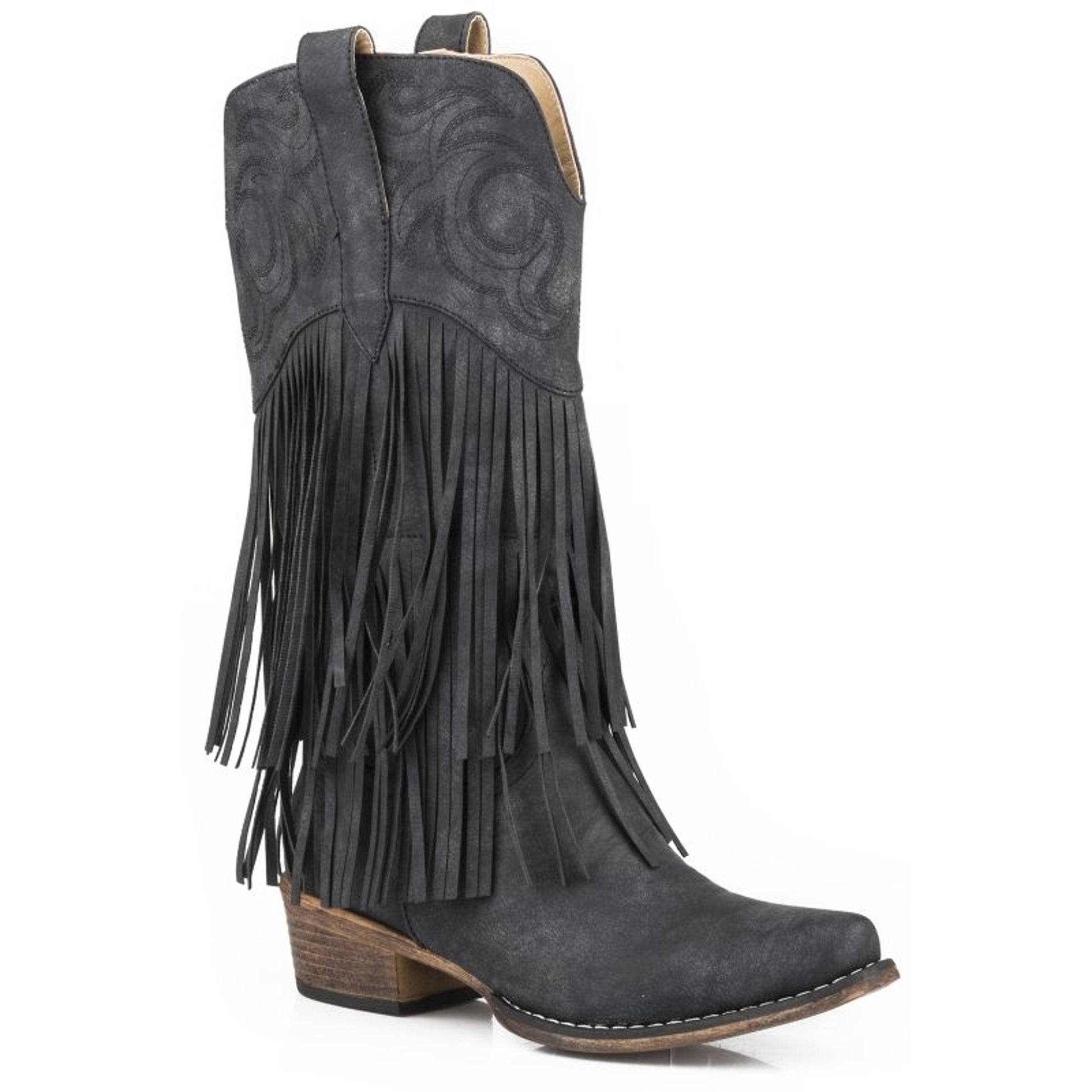 Roper Ladies Rickrack Snip Toe Boots