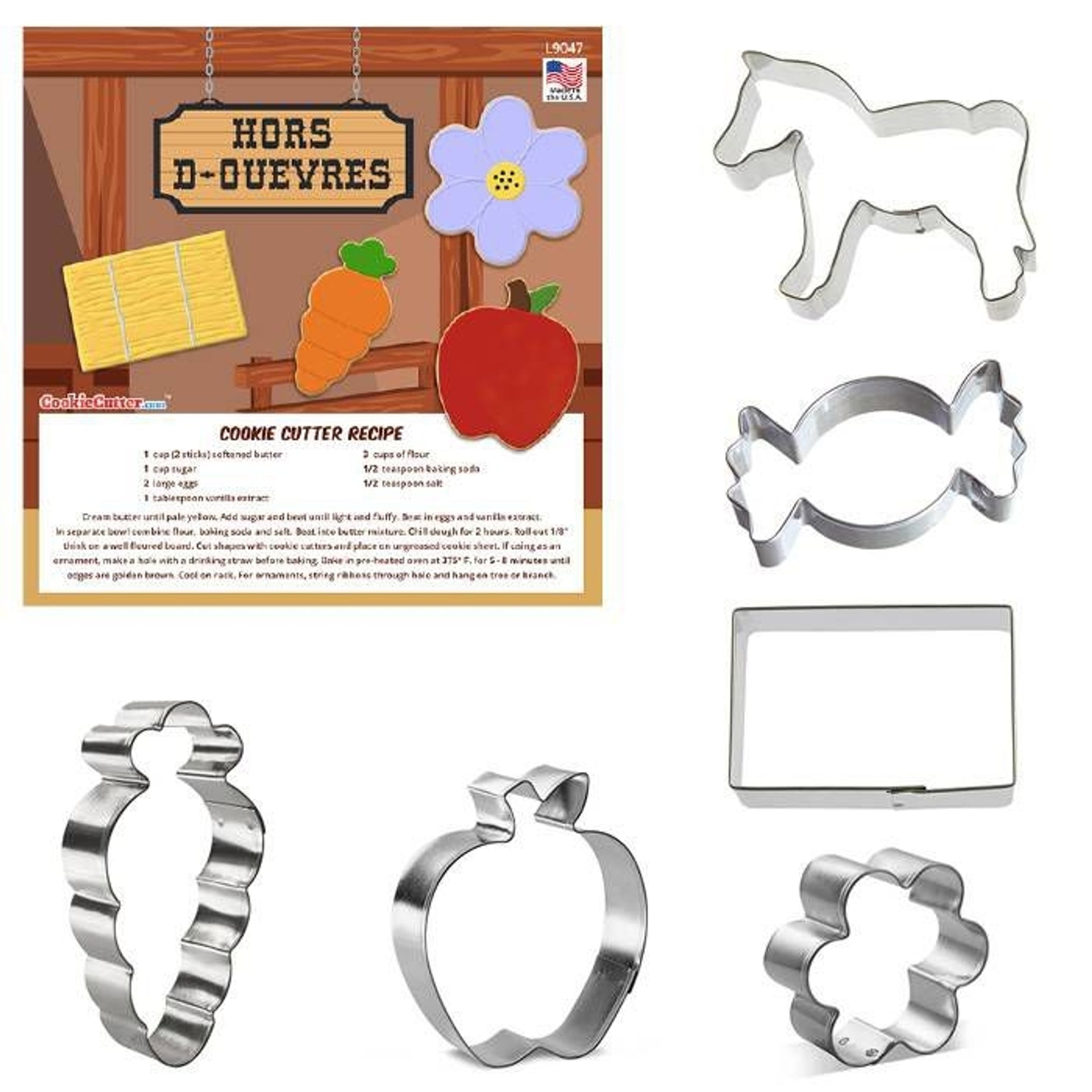 Hors Douevres Cookie Cutter Set