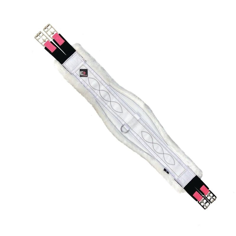 Pro S. Fleece Stabilizer Girth White 36