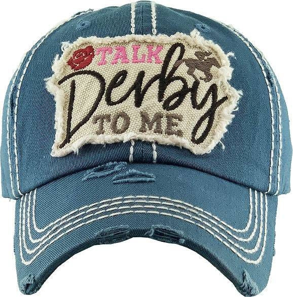 Awst Intftl Talk Derby To Me Cap Blue One Size