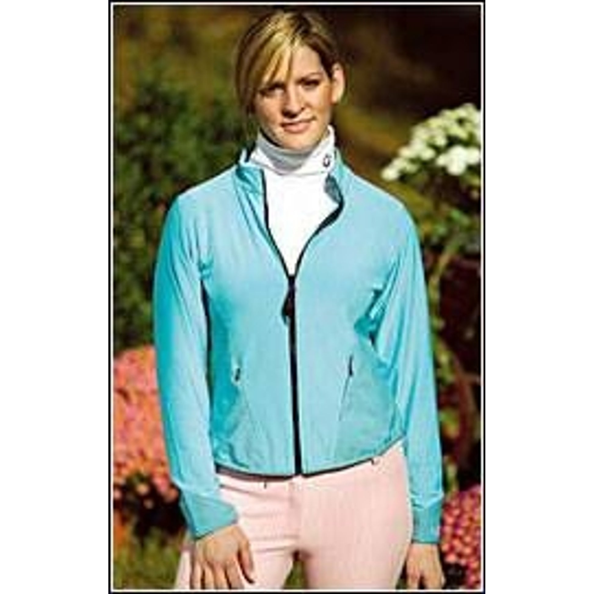Tuffrider Crosswinds Jacket Aqua Xl Ladies