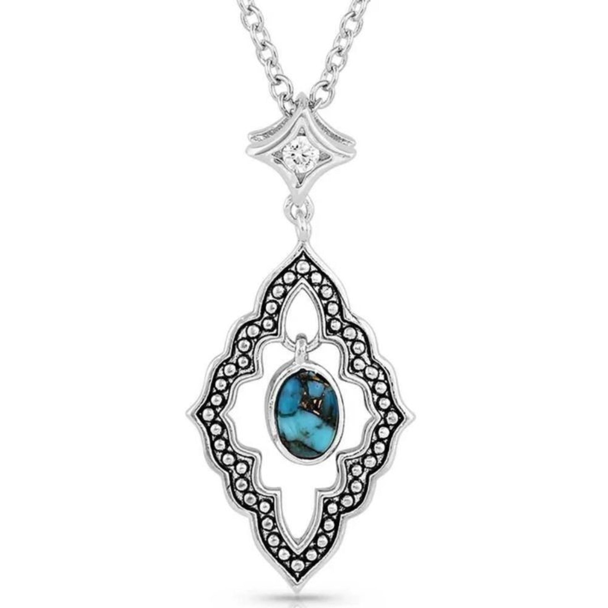 Montana Silversmiths Upon A Star Turq Necklace