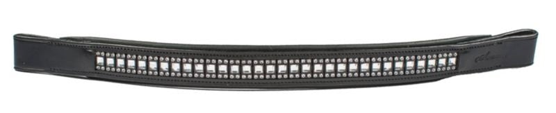 Aramas Queen Padded 1in Browband Black Full