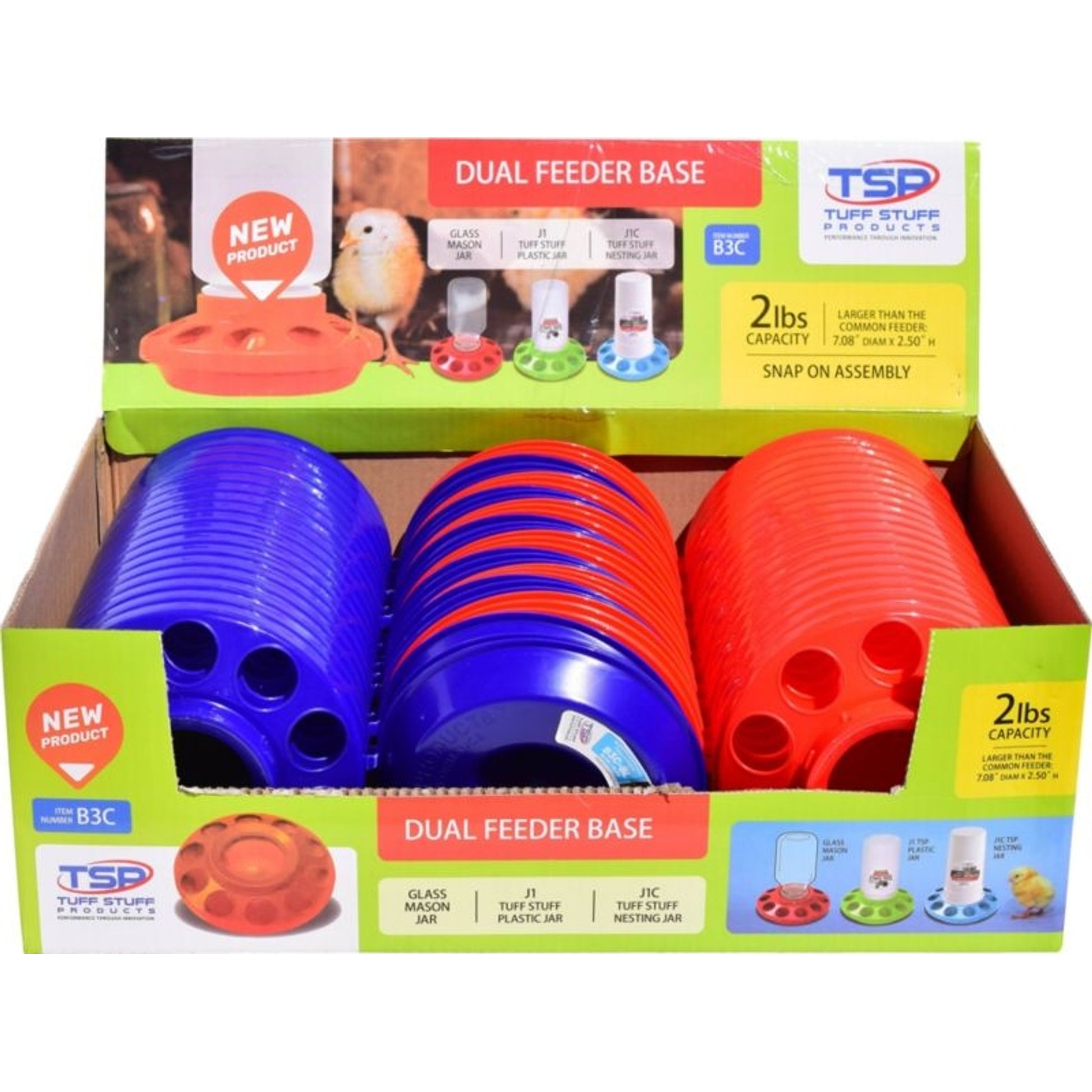 Tuff Stuff Dual Feeder Base