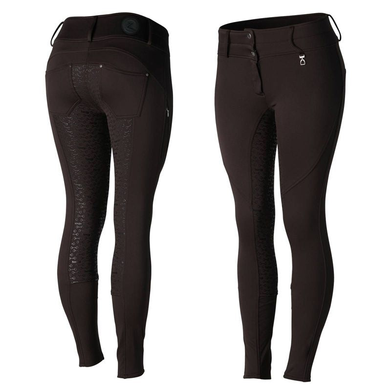 Horze Kids Rhea Full Seat Thermo Breeches with Bac