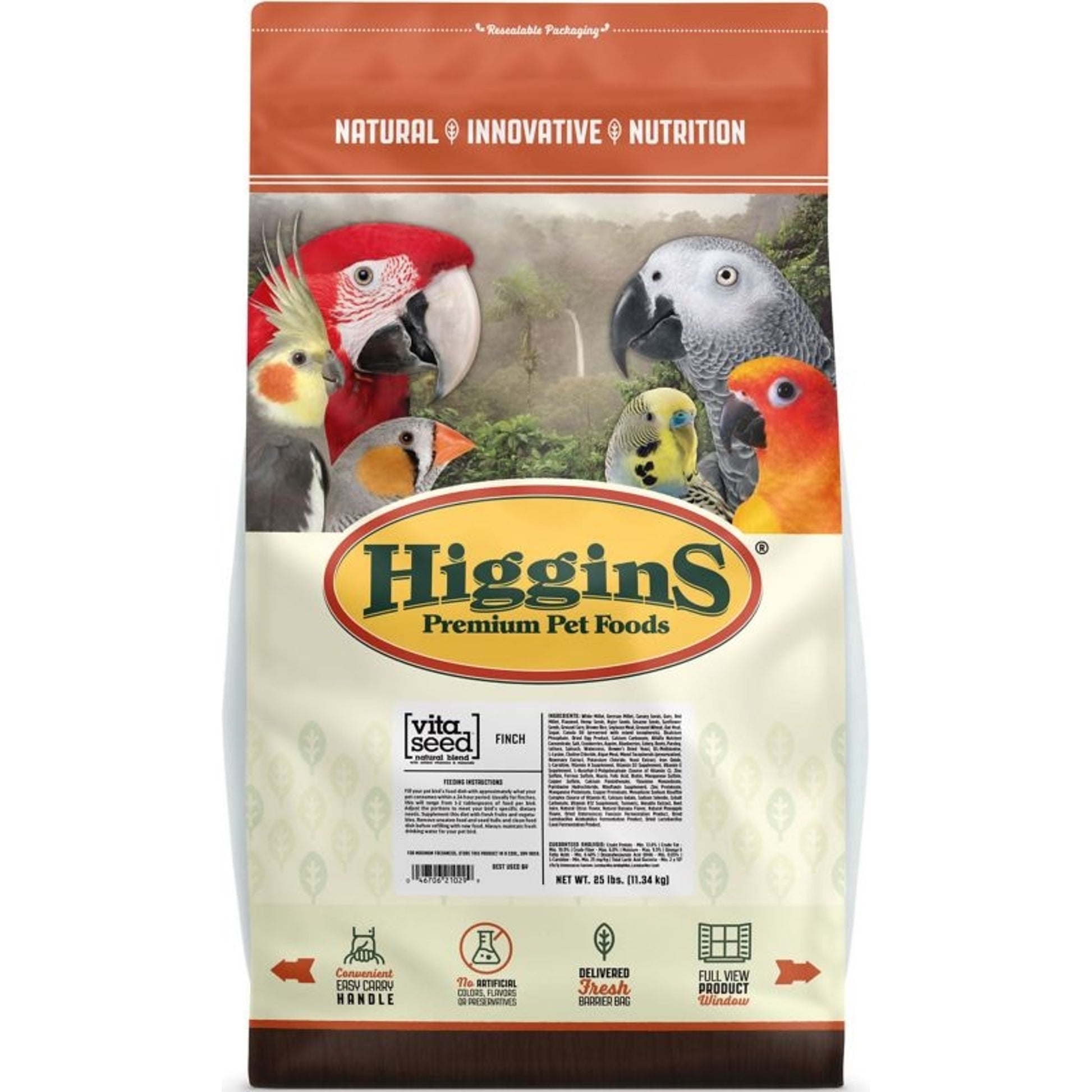 Vita Seed Natural Blend For Finch 5Lb
