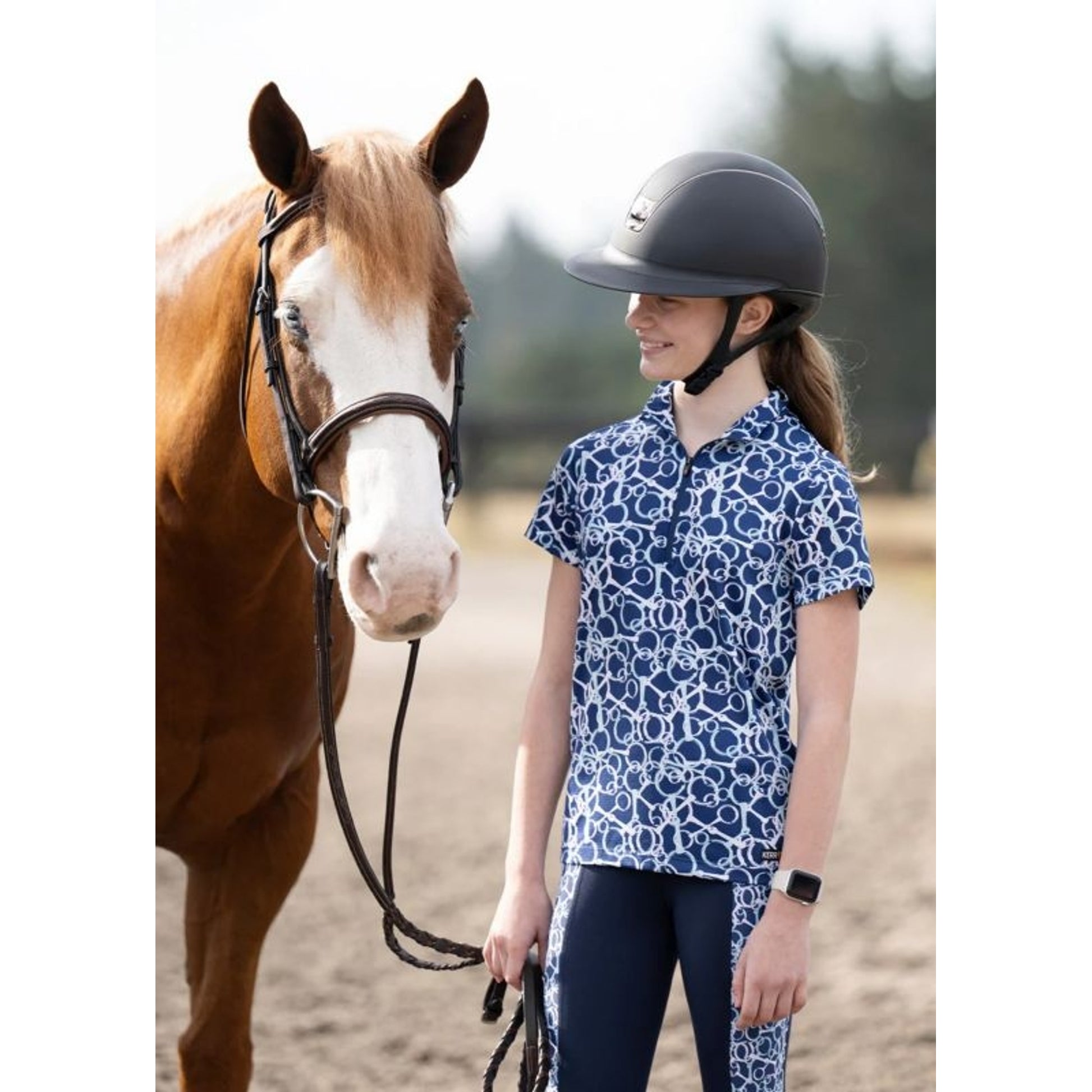 Kerrits Kids Breeze IceFil Top Print