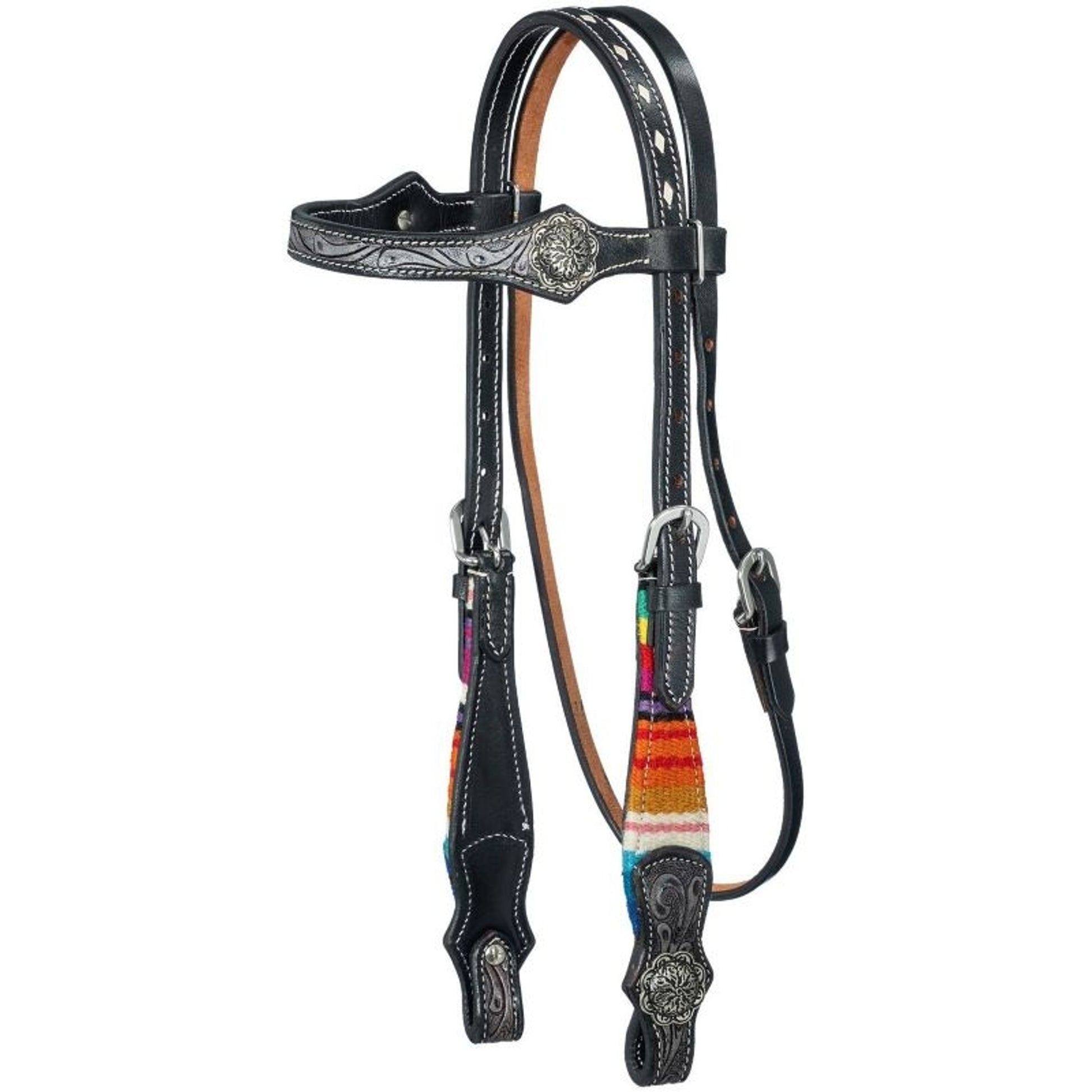 Royal King Pony Pecos Browband Headstall