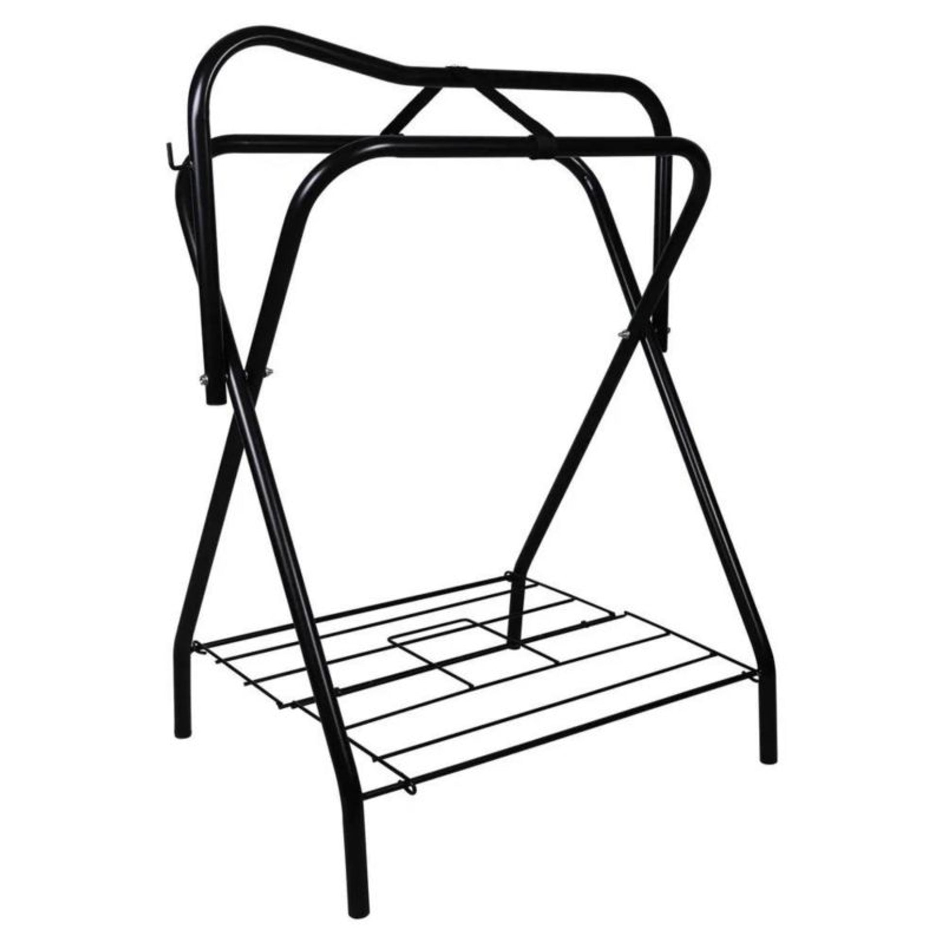 Henri De Rivel Folding Saddle Stand Black