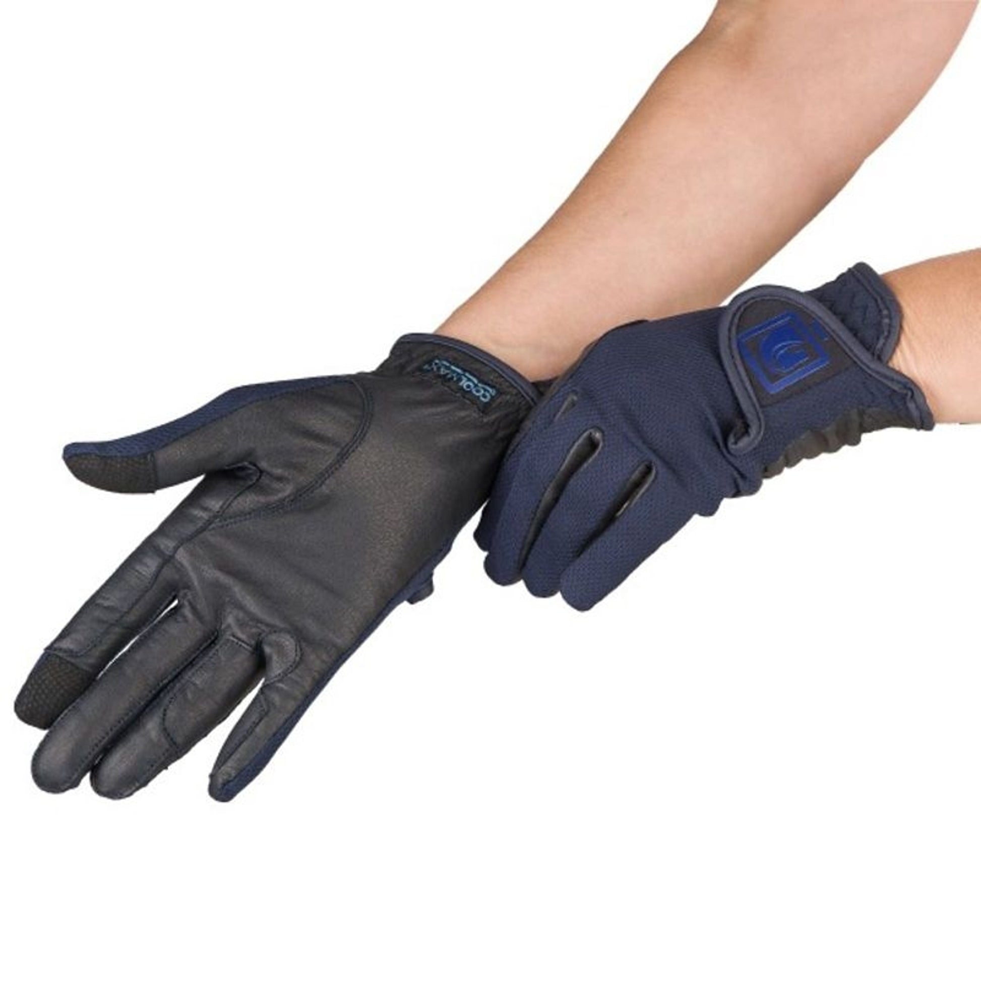Romfh Ladies Leather Mesh Riding Gloves