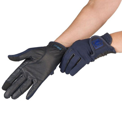 Romfh Ladies Leather Mesh Riding Gloves