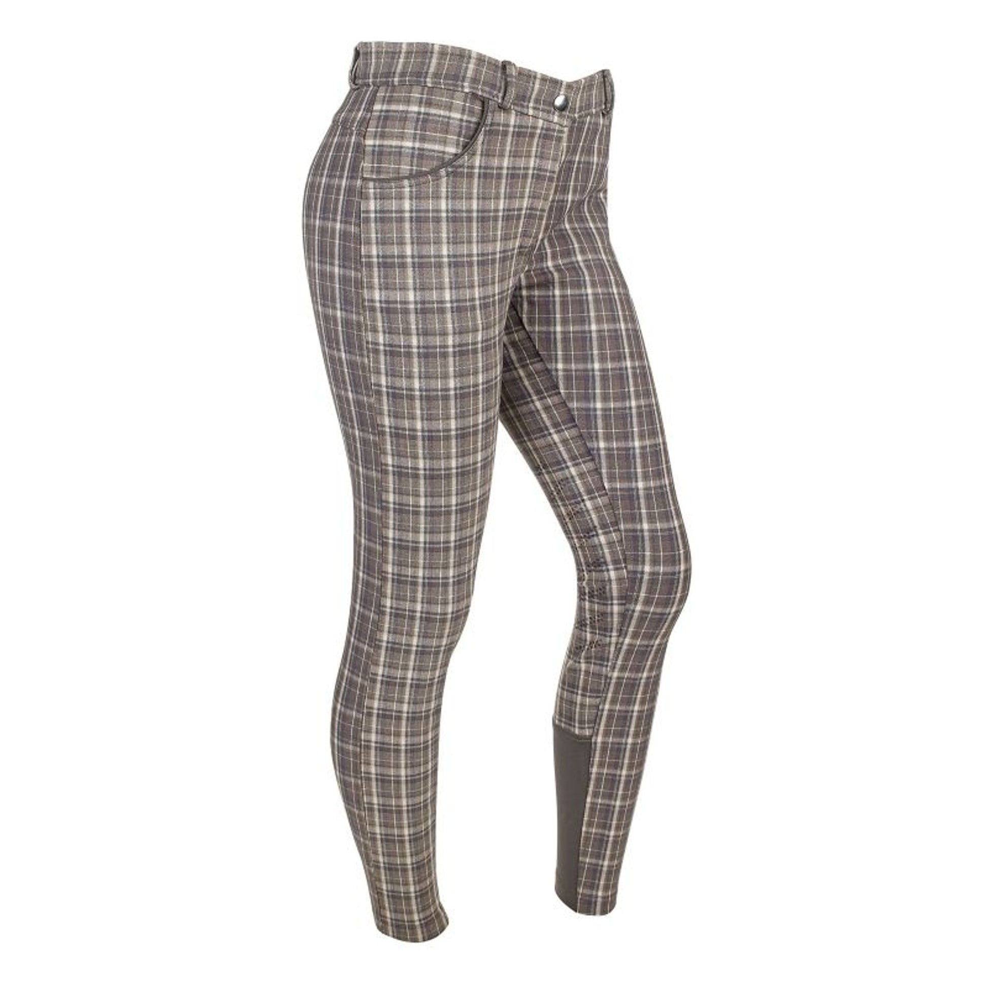 Ashley Classic Ladies KP Breeches Gray/Olive/Cream