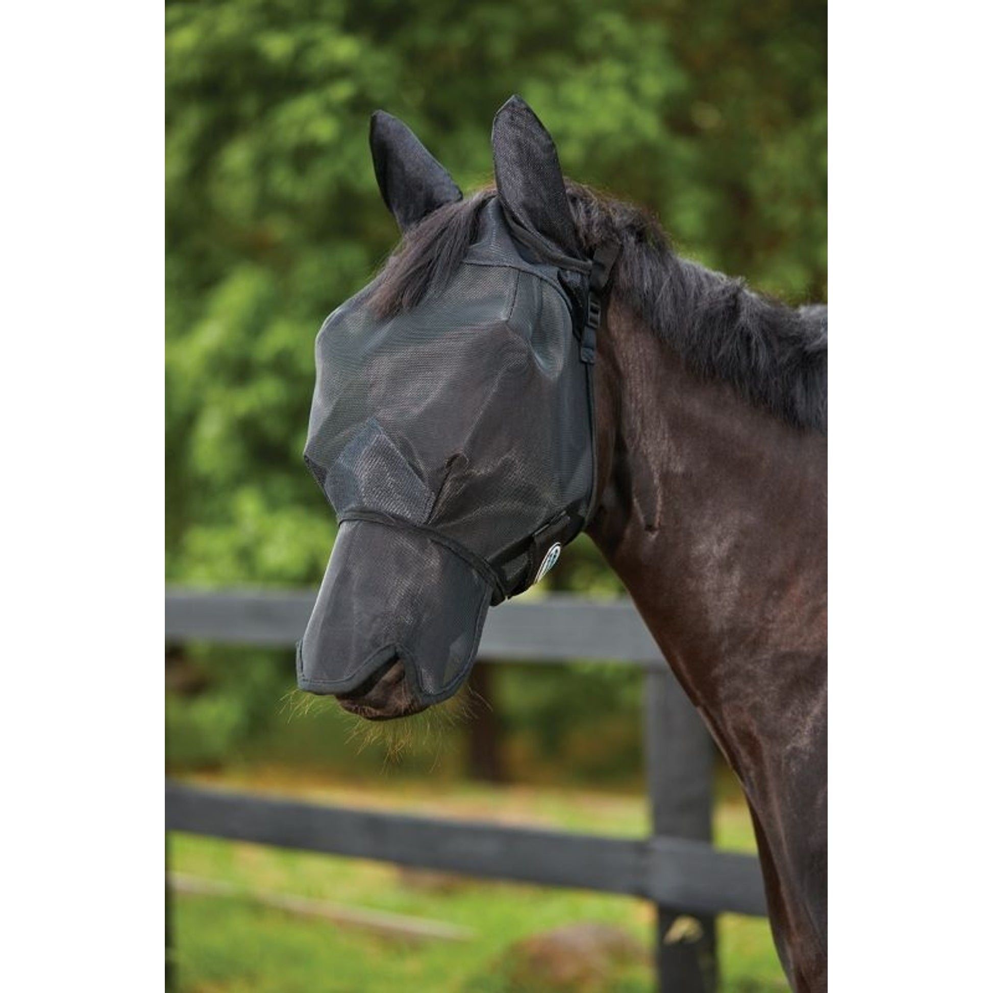 Weatherbeeta ComFiTec Double Dart Deluxe Fly Mask With Ears And Nose