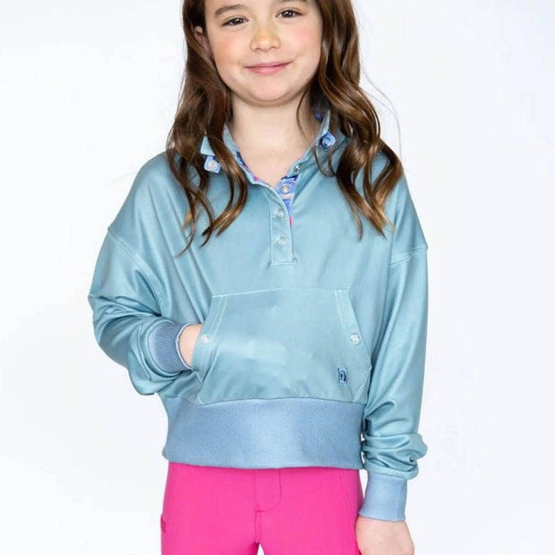 Romfh Kids Cozy Crop Mock LS Shirt