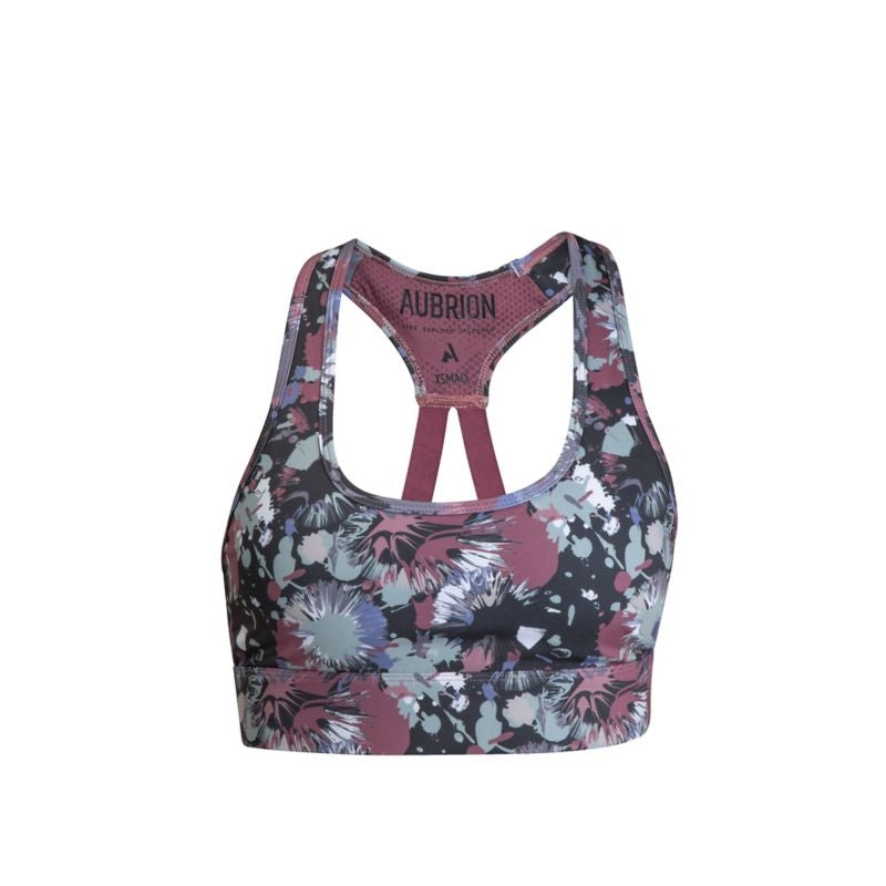 Aubrion React Sports Bra Large Abstract