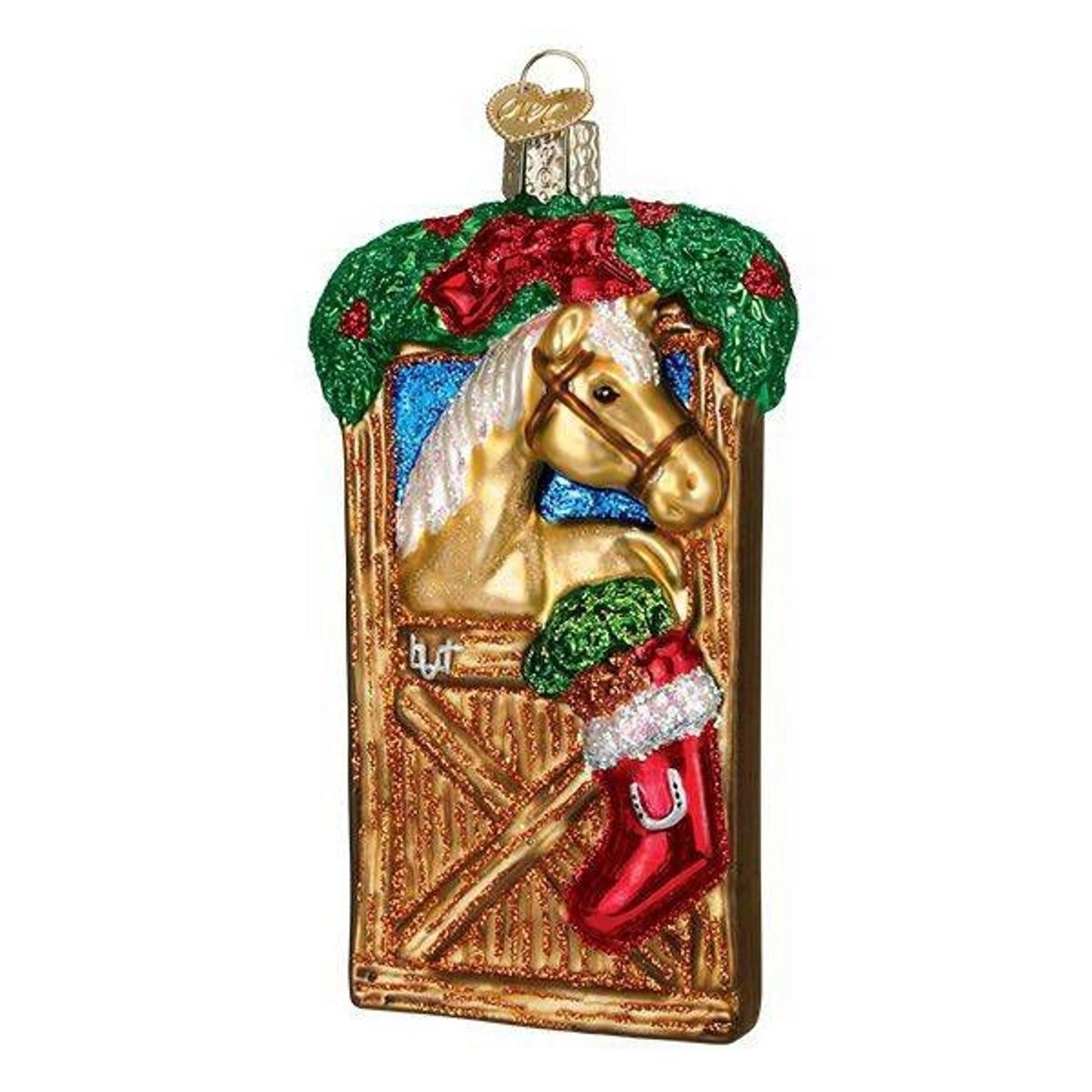 Horse Stall Door 4.25in Ornament