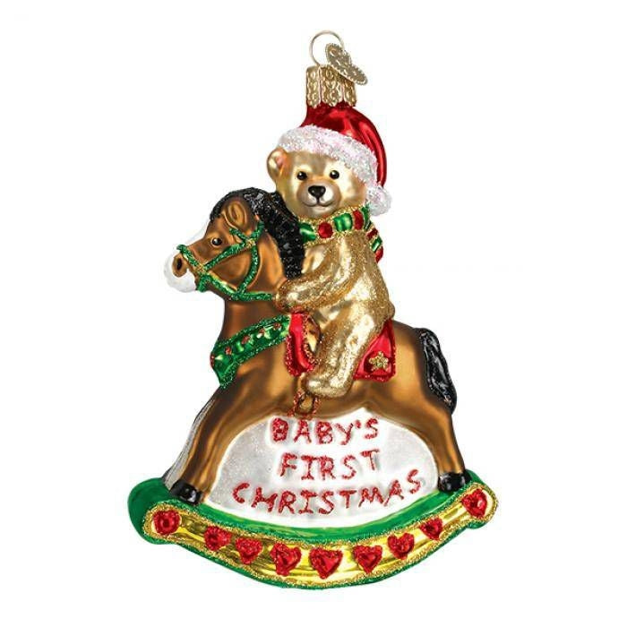 Babys First Christmas 5in Ornament