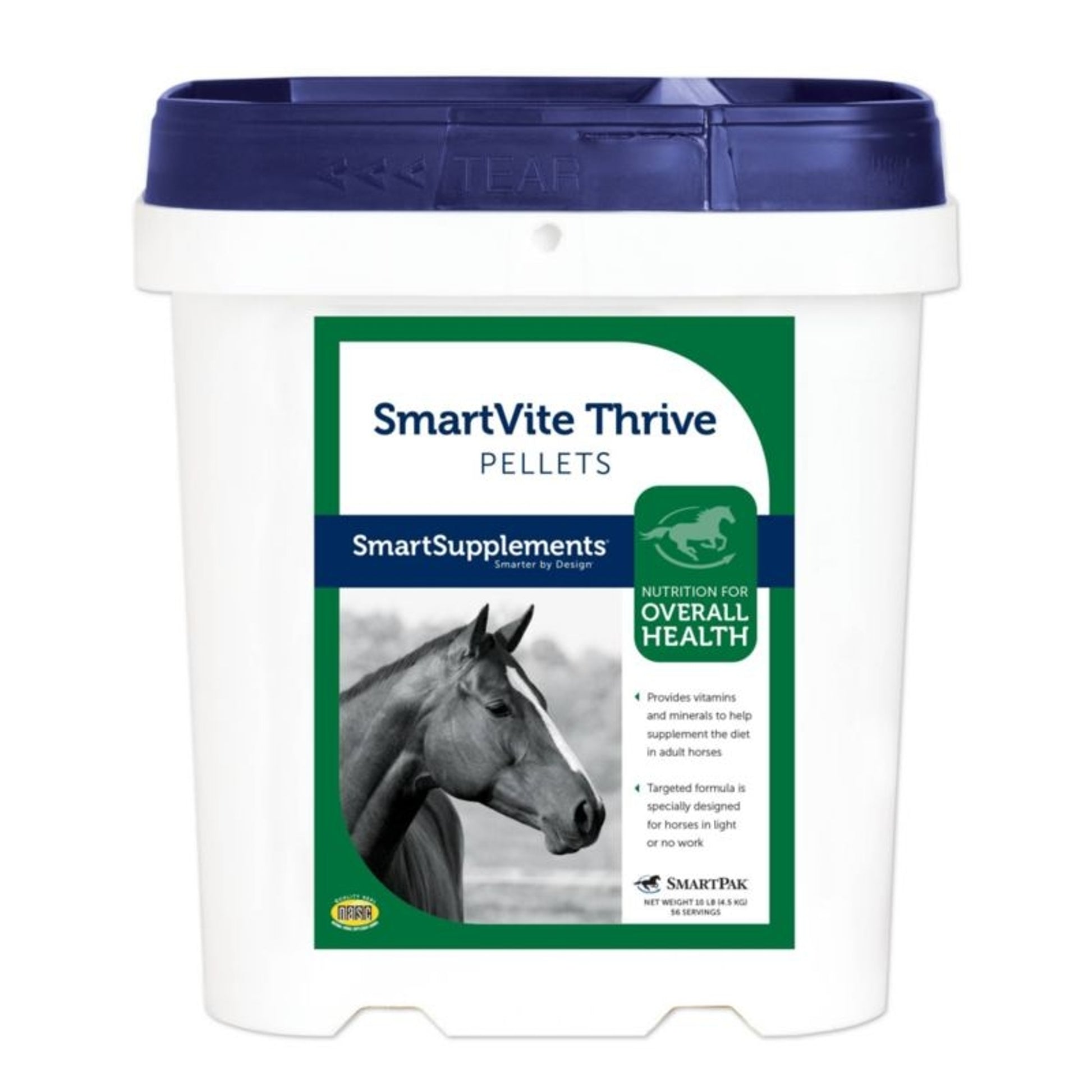 SmartEquine SmartVite Pellets 10 lb Bucket