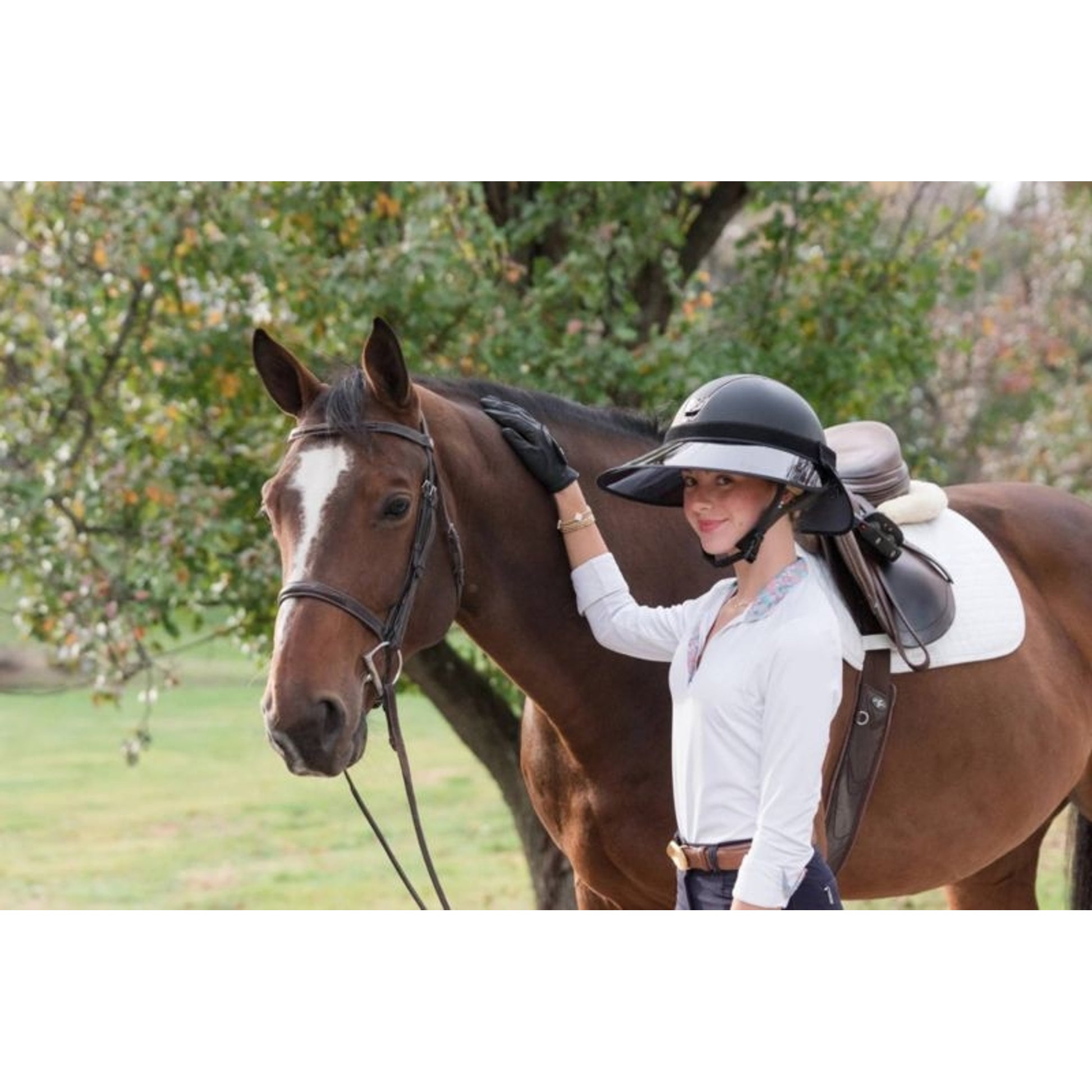 EquiVisor Sport VUE Visor/ Neck Shield Set