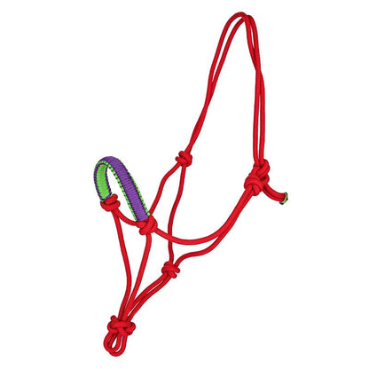 Tabelo Rope Halter with Braided Noseband