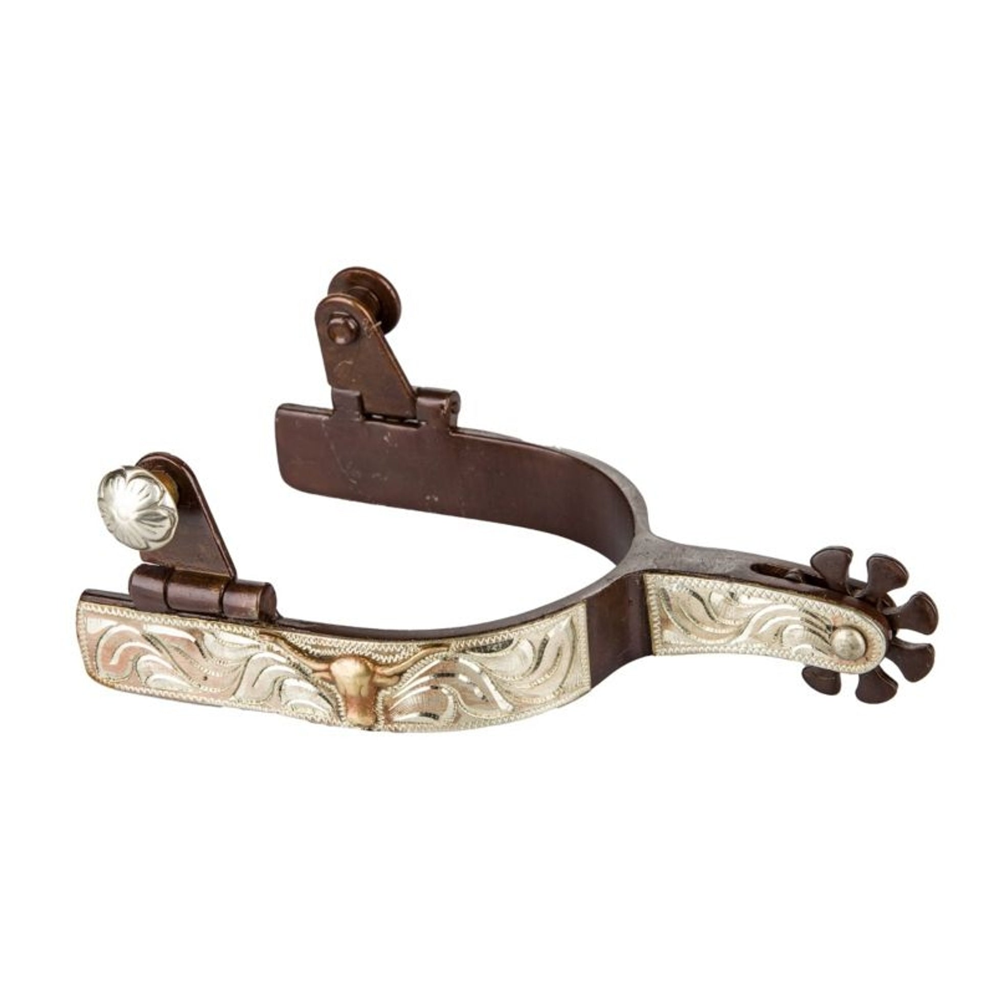 Tabelo Longhorn Mens Antique Show Spurs 5