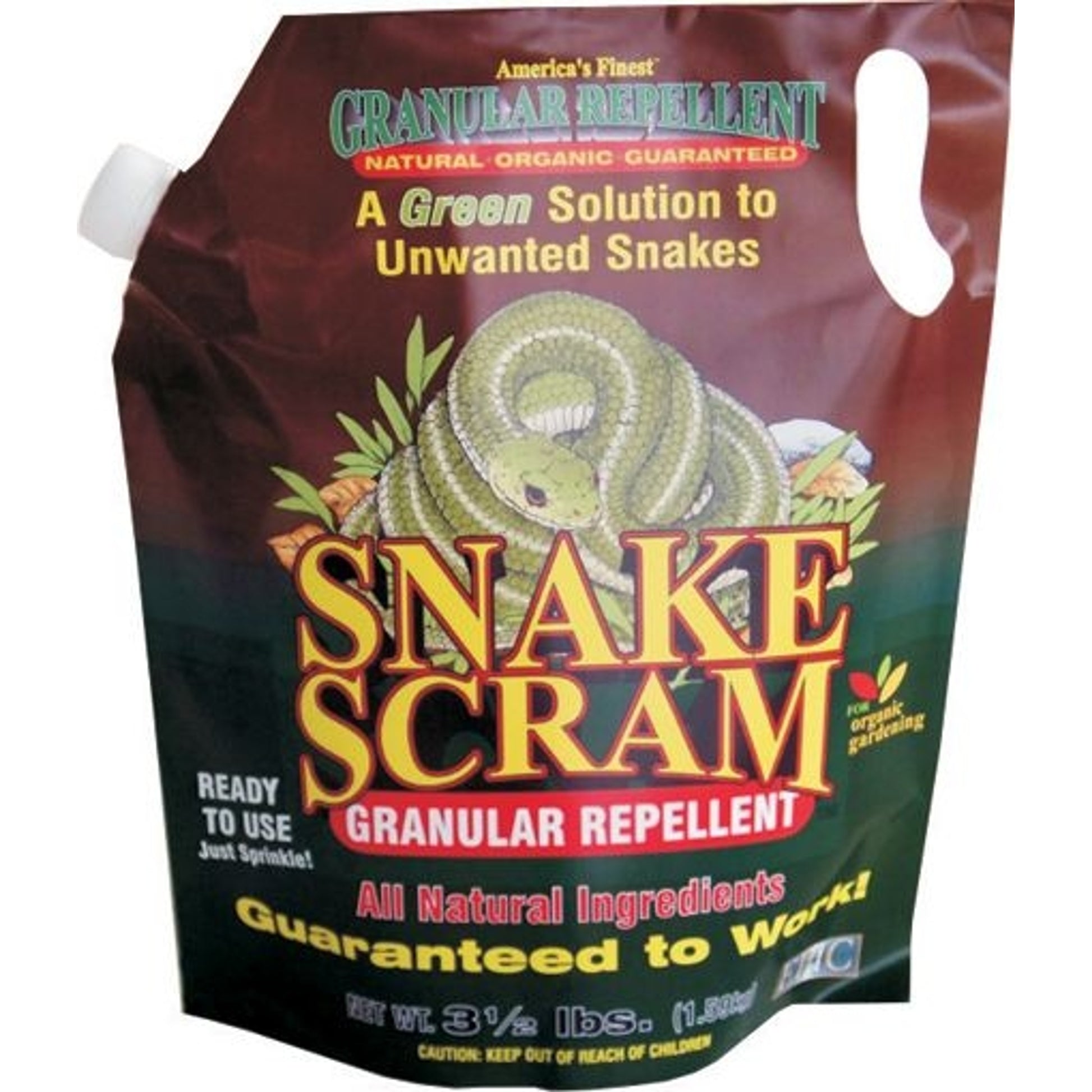 Snake Scram Organic Granular Repellent
