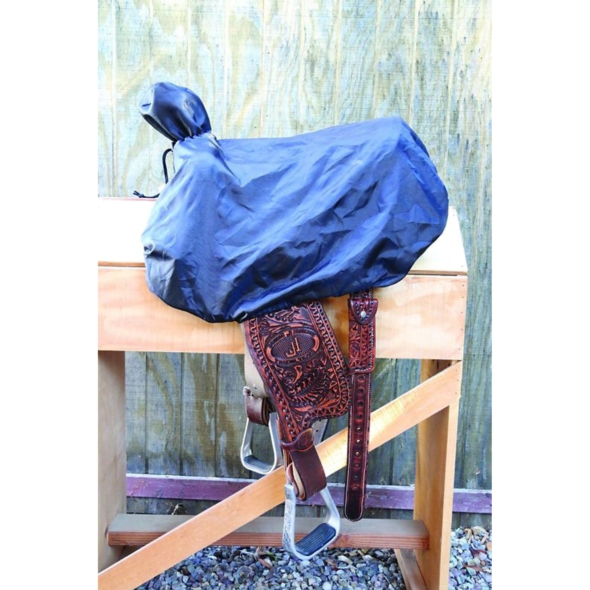 Professionals Choice Western Saddle Cover Black