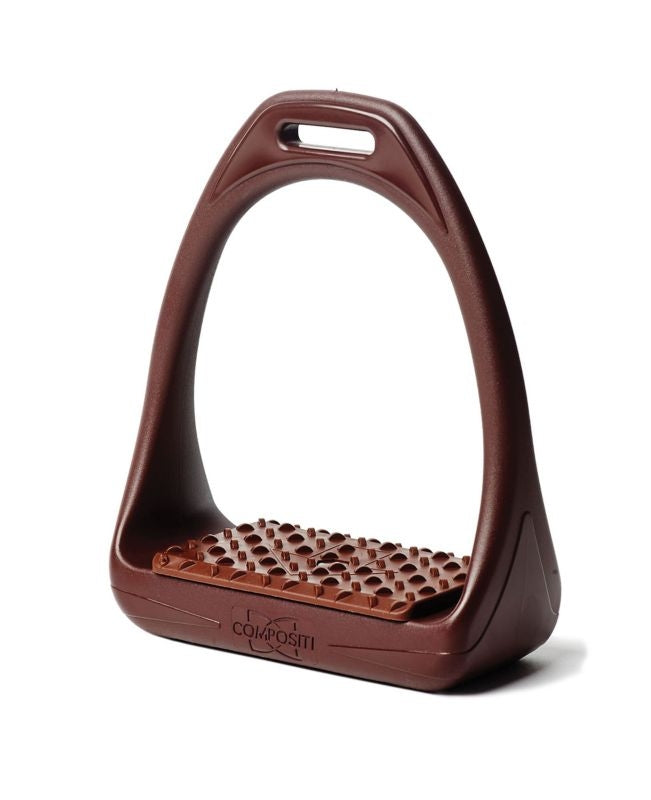 Composti Wide Track Stirrups Brown