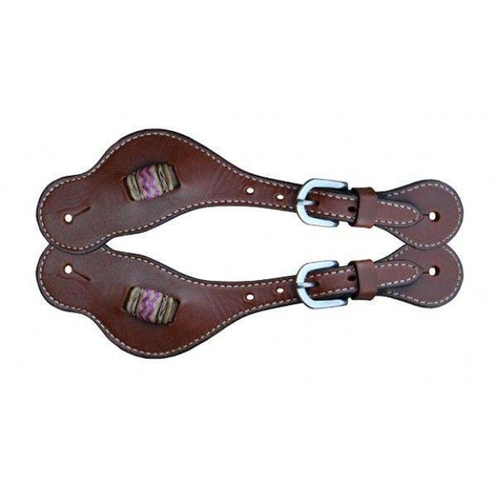 Turn-Two Laredo Shaped Spur Straps