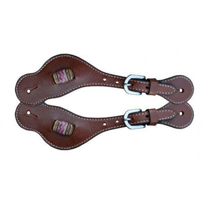 Turn-Two Laredo Shaped Spur Straps