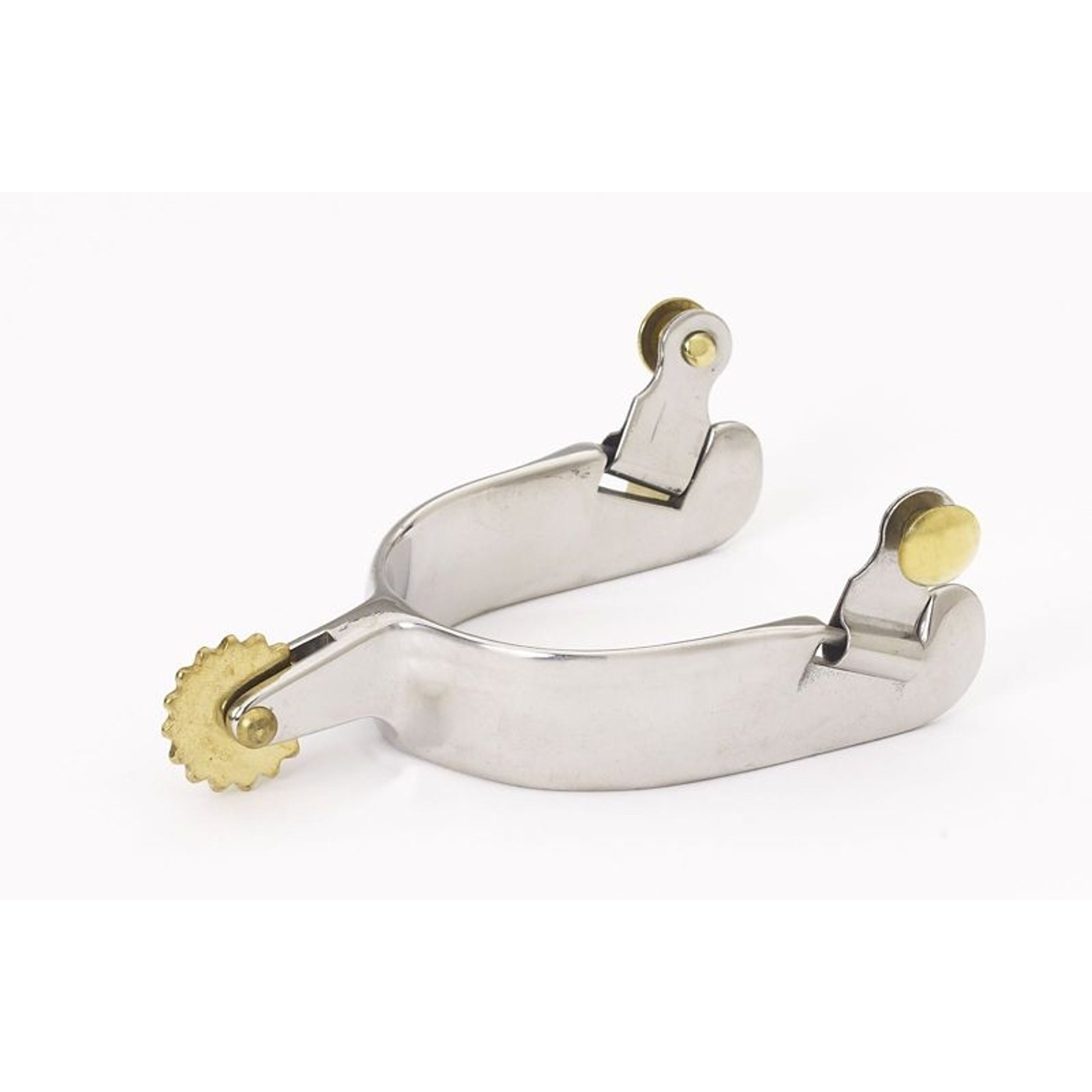 Turn-Two Equine Western D-Shank Spurs 16pt Brn