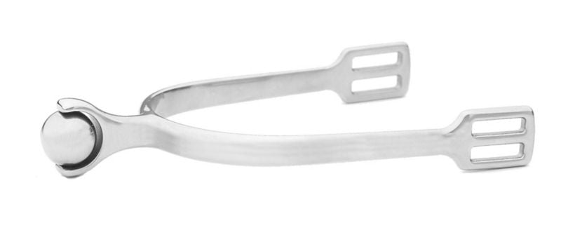 Centaur Ss Roller Ball Spur - Long NeckBk/Wh