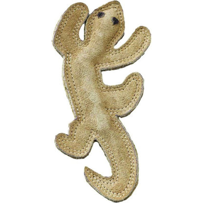 SPOT Dura-Fused Leather Gecko Dog Toy
