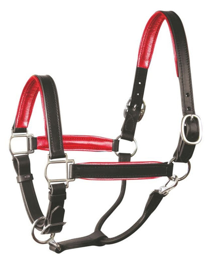 Perri's Soft Metallic Padded Leather Halter