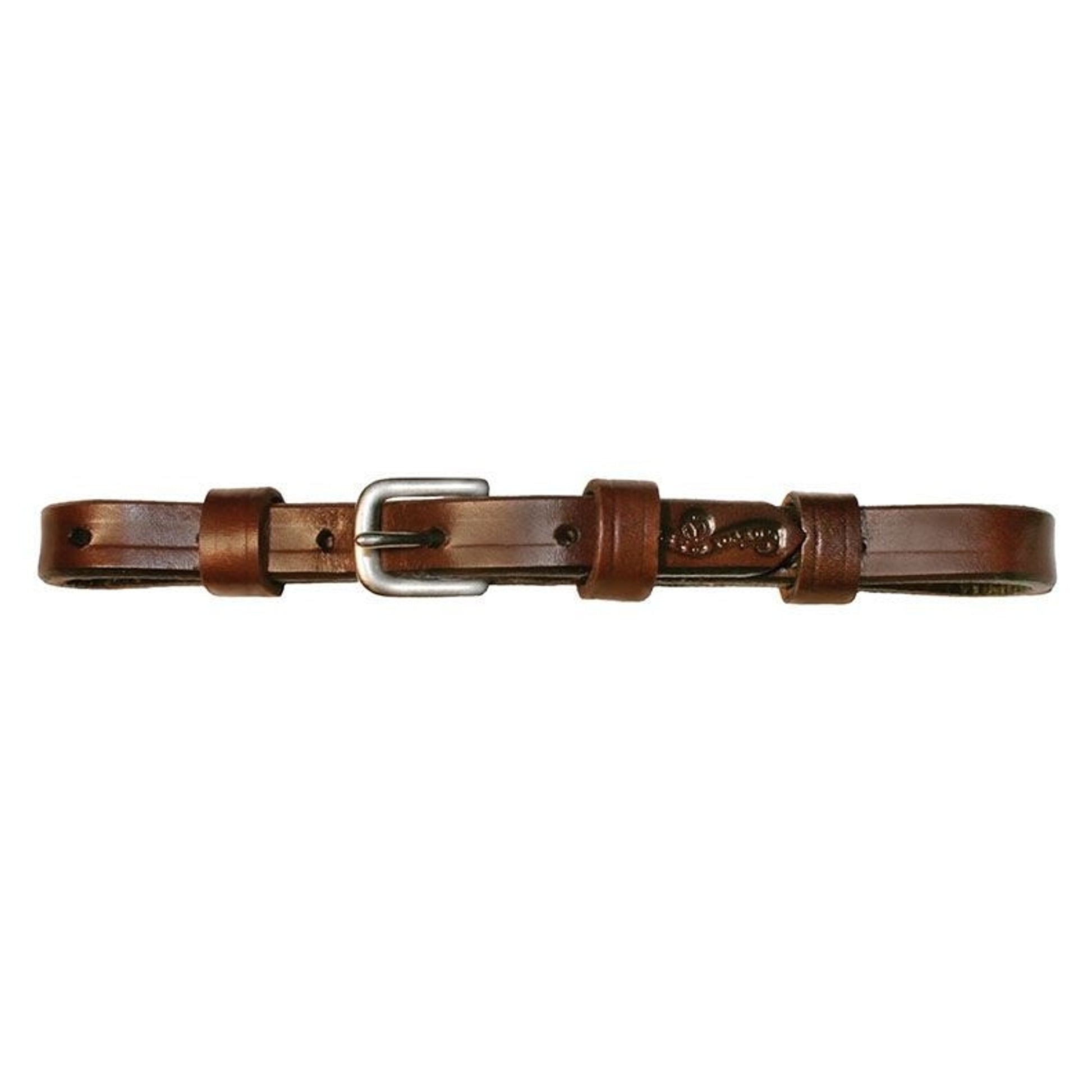Circle Y Leather Curb Strap Brn