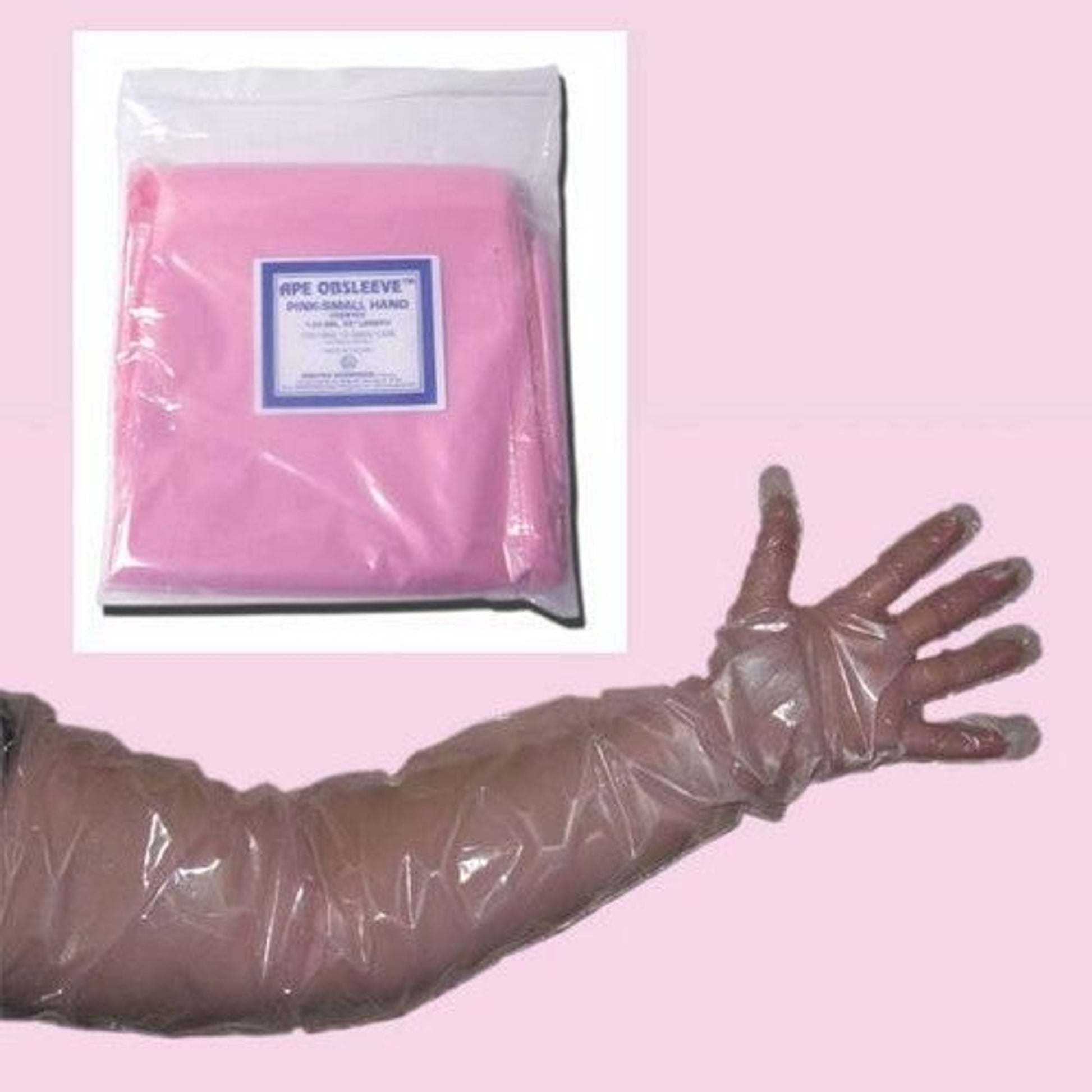 Agri Pro Obsleeve Small Pack 100 Pink