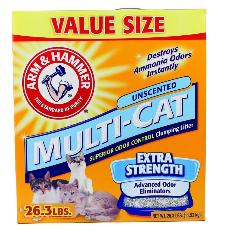 AH Multi-Cat Unscented Litter-Ex Strength 26.3lb