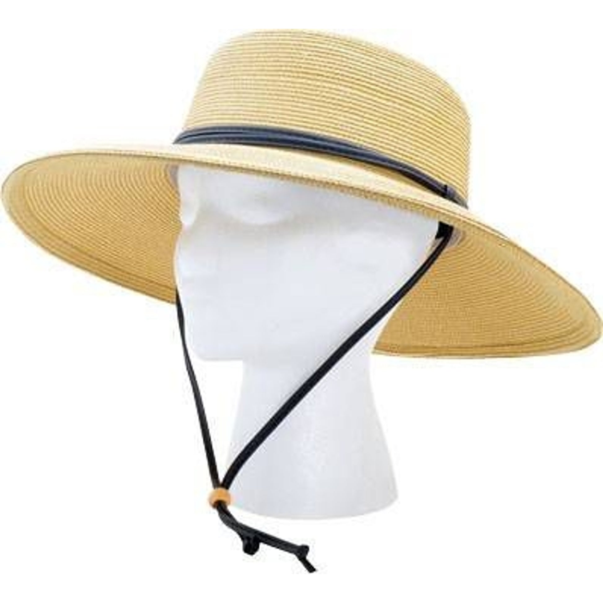 Sloggers Ladies Braided Wide Brim Hat One Size Dar